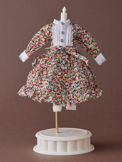 Harmonia humming Optional Parts for Harmonia humming Dolls Special Outfit Series (Flower Print Dress/Red) Designed by SILVER BUTTERFLY - Action Figures - Good Smile Company - Hobby Figures UK