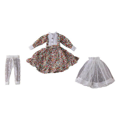 Harmonia humming Optional Parts for Harmonia humming Dolls Special Outfit Series (Flower Print Dress/Red) Designed by SILVER BUTTERFLY - Action Figures - Good Smile Company - Hobby Figures UK