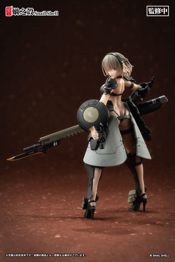 Original Character Action Figure 1/12 Front Armor Girl Victoria 14cm - Model Kit - Snail Shell - Hobby Figures UK