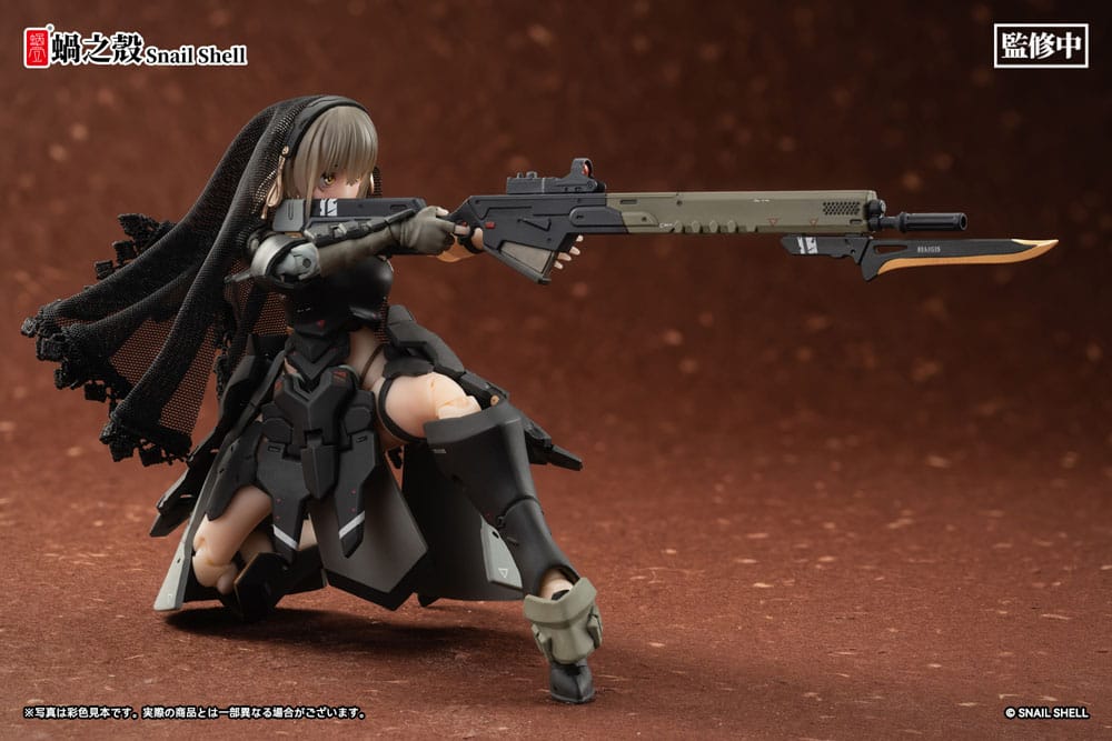 Original Character Action Figure 1/12 Front Armor Girl Victoria 14cm - Model Kit - Snail Shell - Hobby Figures UK