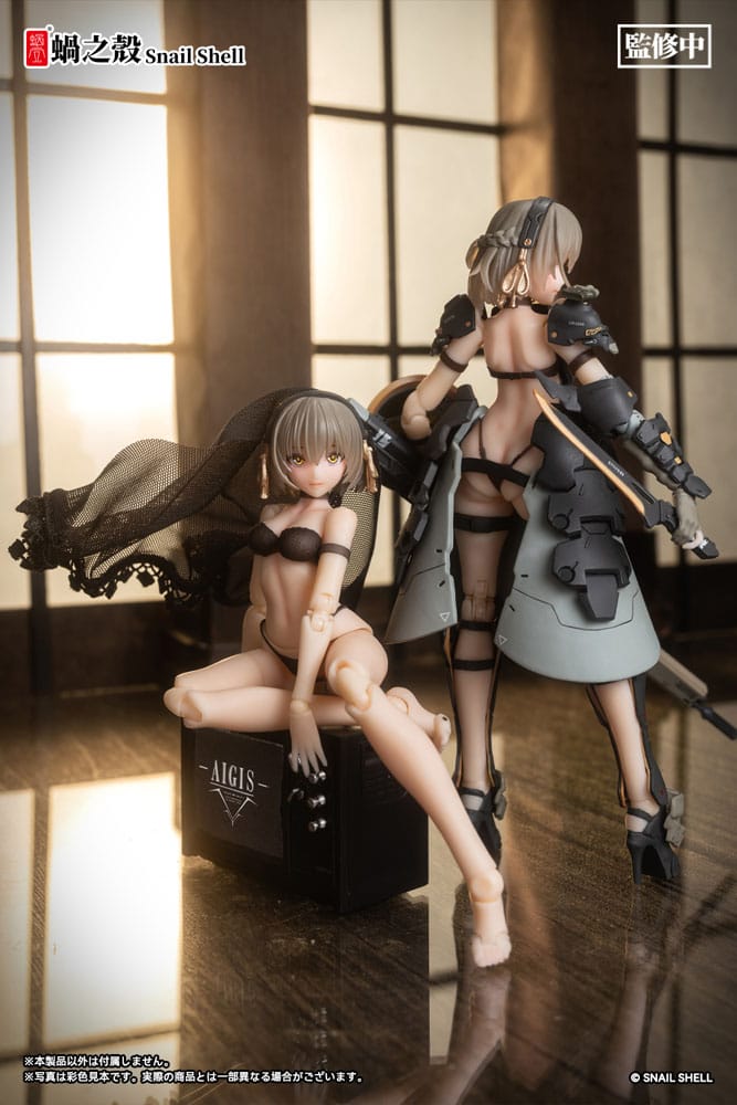 Original Character Action Figure 1/12 Front Armor Girl Victoria 14cm - Model Kit - Snail Shell - Hobby Figures UK