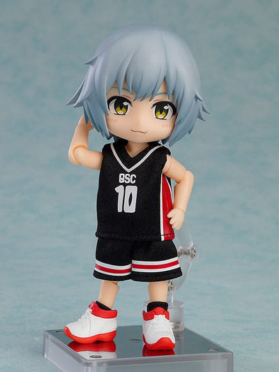Original Character Parts for Nendoroid Doll Figures Outfit Set: Basketball Uniform (Black) - Action Figures - Good Smile Company - Hobby Figures UK