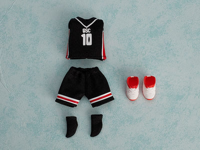 Original Character Parts for Nendoroid Doll Figures Outfit Set: Basketball Uniform (Black) - Action Figures - Good Smile Company - Hobby Figures UK