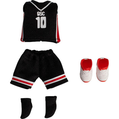 Original Character Parts for Nendoroid Doll Figures Outfit Set: Basketball Uniform (Black) - Action Figures - Good Smile Company - Hobby Figures UK