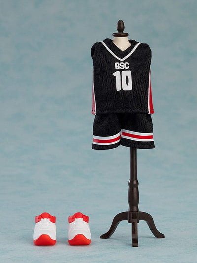 Original Character Parts for Nendoroid Doll Figures Outfit Set: Basketball Uniform (Black) - Action Figures - Good Smile Company - Hobby Figures UK