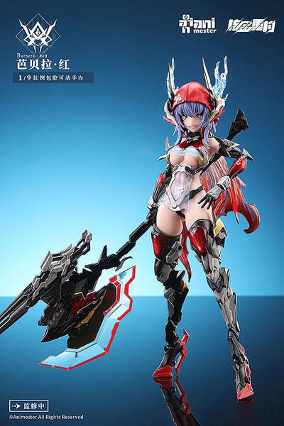 Original Character Plastic Model Kit Alloy Articulated Assemblable Model Thunderbolt-Barbera Red 21cm - Model Kit - AniMester - Hobby Figures UK