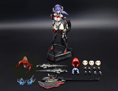 Original Character Plastic Model Kit Alloy Articulated Assemblable Model Thunderbolt-Barbera Red 21cm - Model Kit - AniMester - Hobby Figures UK