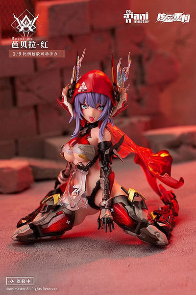 Original Character Plastic Model Kit Alloy Articulated Assemblable Model Thunderbolt-Barbera Red 21cm - Model Kit - AniMester - Hobby Figures UK