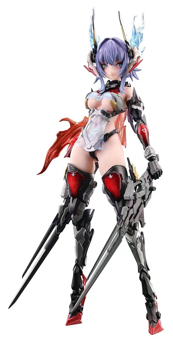 Original Character Plastic Model Kit Alloy Articulated Assemblable Model Thunderbolt-Barbera Red 21cm - Model Kit - AniMester - Hobby Figures UK