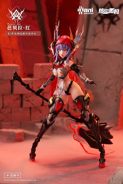 Original Character Plastic Model Kit Alloy Articulated Assemblable Model Thunderbolt-Barbera Red 21cm - Model Kit - AniMester - Hobby Figures UK