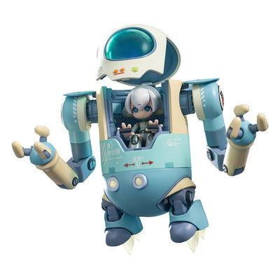 Original Character Plastic Model Kit Alloy Articulated Assemblable Model Topupu Robot 12cm - Model Kit - AniMester - Hobby Figures UK