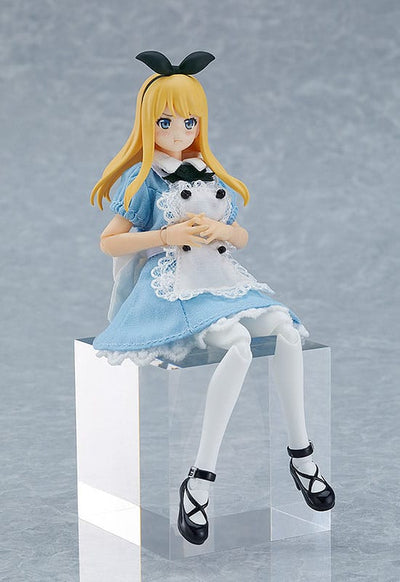 Original Character Figma Action Figure Female Body (Alice) with Dress and Apron Outfit 13cm - Action Figures - Max Factory - Hobby Figures UK