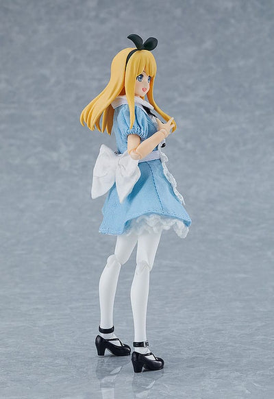 Original Character Figma Action Figure Female Body (Alice) with Dress and Apron Outfit 13cm - Action Figures - Max Factory - Hobby Figures UK