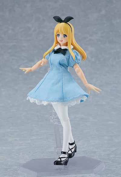 Original Character Figma Action Figure Female Body (Alice) with Dress and Apron Outfit 13cm - Action Figures - Max Factory - Hobby Figures UK