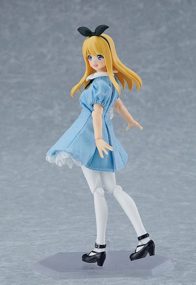 Original Character Figma Action Figure Female Body (Alice) with Dress and Apron Outfit 13cm - Action Figures - Max Factory - Hobby Figures UK