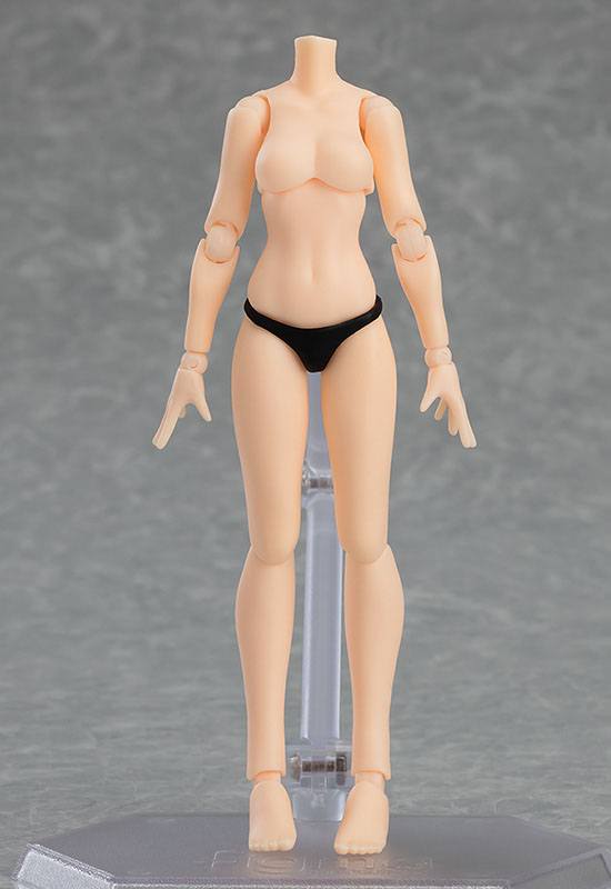 Original Character Figma Action Figure Female Body (Mika) with Mini Skirt Chinese Dress Outfit 13cm - Action Figures - Max Factory - Hobby Figures UK