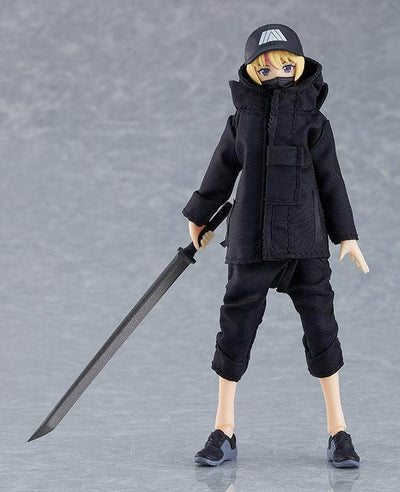 Original Character Figma Action Figure Female Body Yuki with Techwear Outfit 13cm - Action Figures - Max Factory - Hobby Figures UK