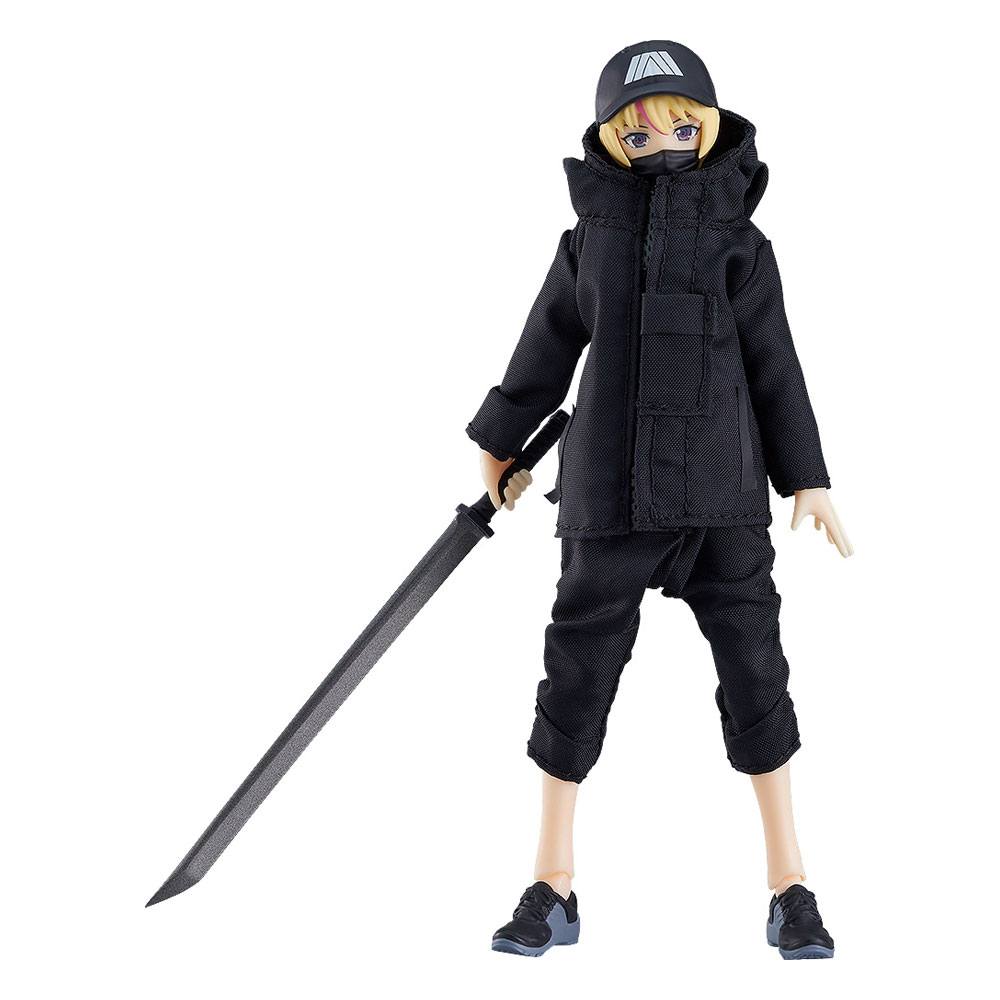 Original Character Figma Action Figure Female Body Yuki with Techwear Outfit 13cm - Action Figures - Max Factory - Hobby Figures UK