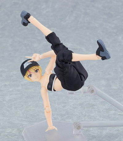 Original Character Figma Action Figure Female Body Yuki with Techwear Outfit 13cm - Action Figures - Max Factory - Hobby Figures UK