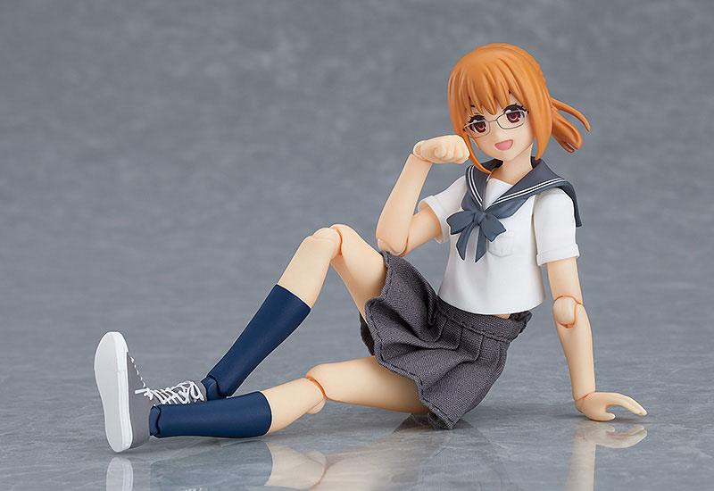 Original Character Figma Action Figure Female Sailor Outfit Body (Emily) 13cm - Action Figures - Max Factory - Hobby Figures UK