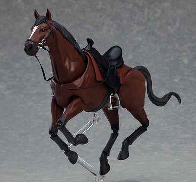 Original Character Figma Action Figure Horse ver. 2 (Chestnut) 19cm - Action Figures - Max Factory - Hobby Figures UK