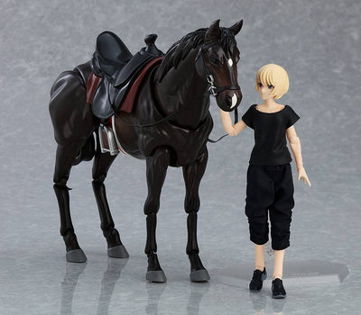 Original Character Figma Action Figure Horse ver. 2 (Dark Bay) 19cm - Action Figures - Max Factory - Hobby Figures UK