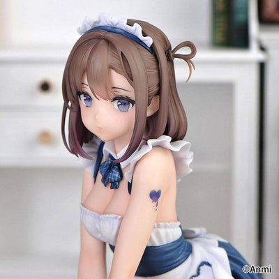 Original Character PVC Statue 1/6 Anmi - Gray Little Duck Maid Ver. 15cm - Scale Statue - Wings Inc. - Hobby Figures UK