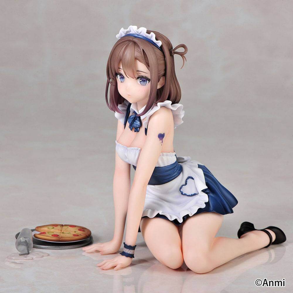 Original Character PVC Statue 1/6 Anmi - Gray Little Duck Maid Ver. 15cm - Scale Statue - Wings Inc. - Hobby Figures UK