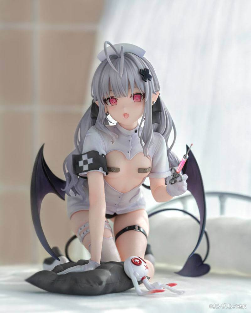 Original Character PVC Statue 1/7 Shinomiya Kanna Nurse ver. Illustration by Kanzarin 14cm - Scale Statue - AniGift - Hobby Figures UK
