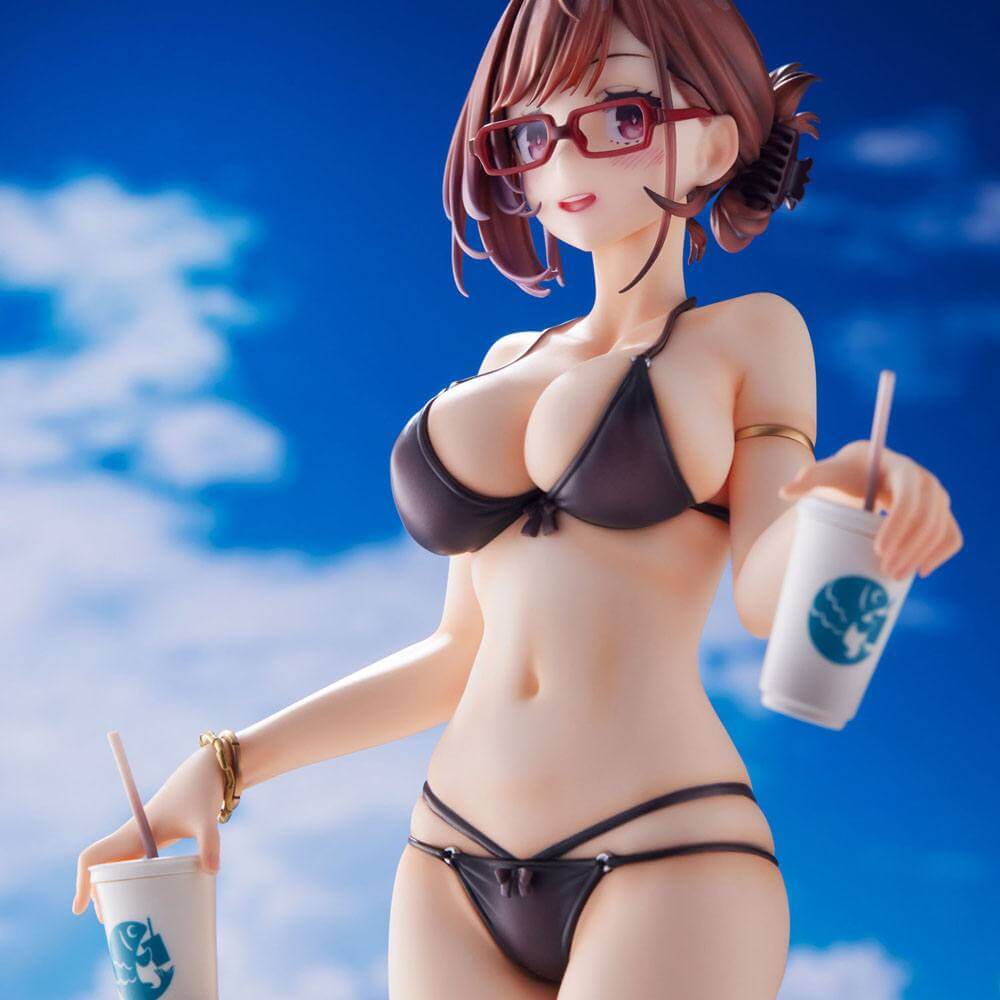 Original Character PVC Statue 92M Illustration Myopia Sister Swimsuit Ver. 26cm - Scale Statue - Union Creative - Hobby Figures UK