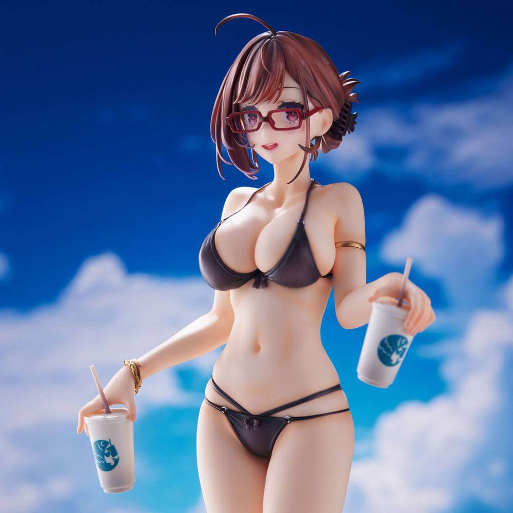Original Character PVC Statue 92M Illustration Myopia Sister Swimsuit Ver. 26cm - Scale Statue - Union Creative - Hobby Figures UK