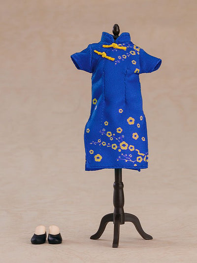 Original Character Parts for Nendoroid Doll Figures Outfit Set: Chinese Dress (Blue) - Mini Figures - Good Smile Company - Hobby Figures UK