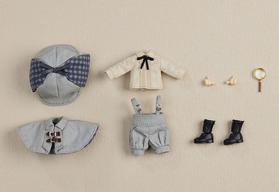 Original Character Parts for Nendoroid Doll Figures Outfit Set Detective - Boy (Gray) - Mini Figures - Good Smile Company - Hobby Figures UK
