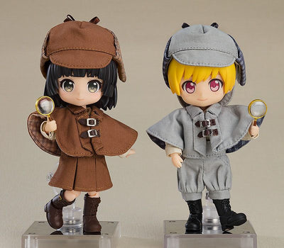 Original Character Parts for Nendoroid Doll Figures Outfit Set Detective - Boy (Gray) - Mini Figures - Good Smile Company - Hobby Figures UK