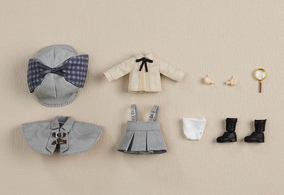 Original Character Parts for Nendoroid Doll Figures Outfit Set Detective - Girl (Gray) - Mini Figures - Good Smile Company - Hobby Figures UK