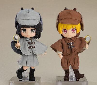 Original Character Parts for Nendoroid Doll Figures Outfit Set Detective - Girl (Gray) - Mini Figures - Good Smile Company - Hobby Figures UK
