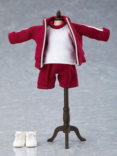 Original Character Parts for Nendoroid Doll Figures Outfit Set (Gym Clothes - Red) - Mini Figures - Good Smile Company - Hobby Figures UK