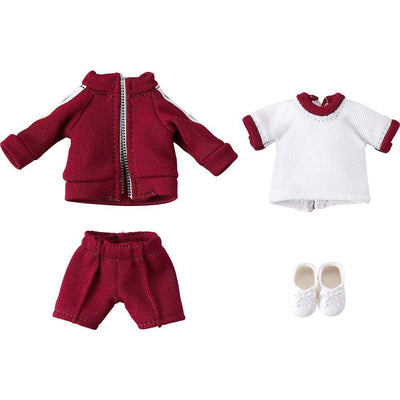 Original Character Parts for Nendoroid Doll Figures Outfit Set (Gym Clothes - Red) - Mini Figures - Good Smile Company - Hobby Figures UK