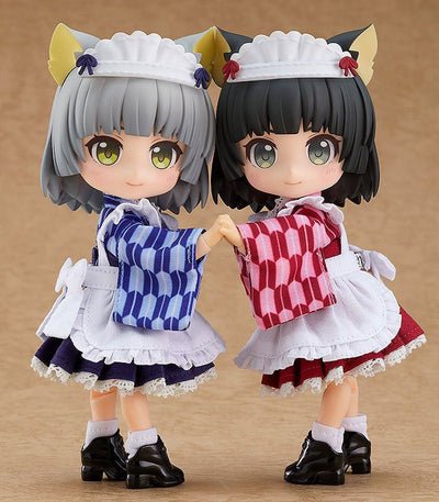 Original Character Parts for Nendoroid Doll Figures Outfit Set Japanese-Style Maid Pink - Mini Figures - Good Smile Company - Hobby Figures UK