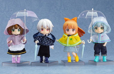 Original Character Parts for Nendoroid Doll Figures Outfit Set Rain Poncho - White - Mini Figures - Good Smile Company - Hobby Figures UK