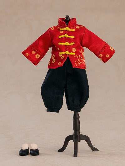 Original Character Parts for Nendoroid Doll Figures Outfit Set: Short Length Chinese Outfit (Red) - Mini Figures - Good Smile Company - Hobby Figures UK