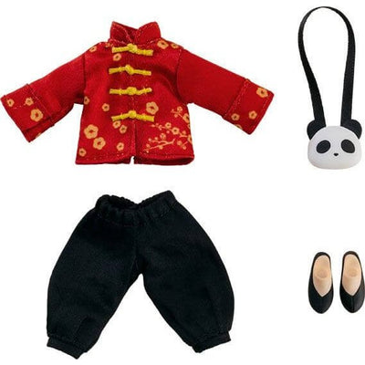 Original Character Parts for Nendoroid Doll Figures Outfit Set: Short Length Chinese Outfit (Red) - Mini Figures - Good Smile Company - Hobby Figures UK