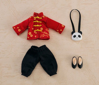 Original Character Parts for Nendoroid Doll Figures Outfit Set: Short Length Chinese Outfit (Red) - Mini Figures - Good Smile Company - Hobby Figures UK