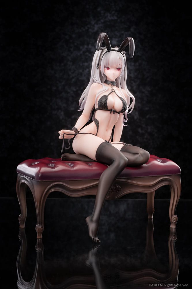 Original Character Statue 1/7 Black Bunny Girl Tana 23cm - Scale Statue - Reverse Studio - Hobby Figures UK