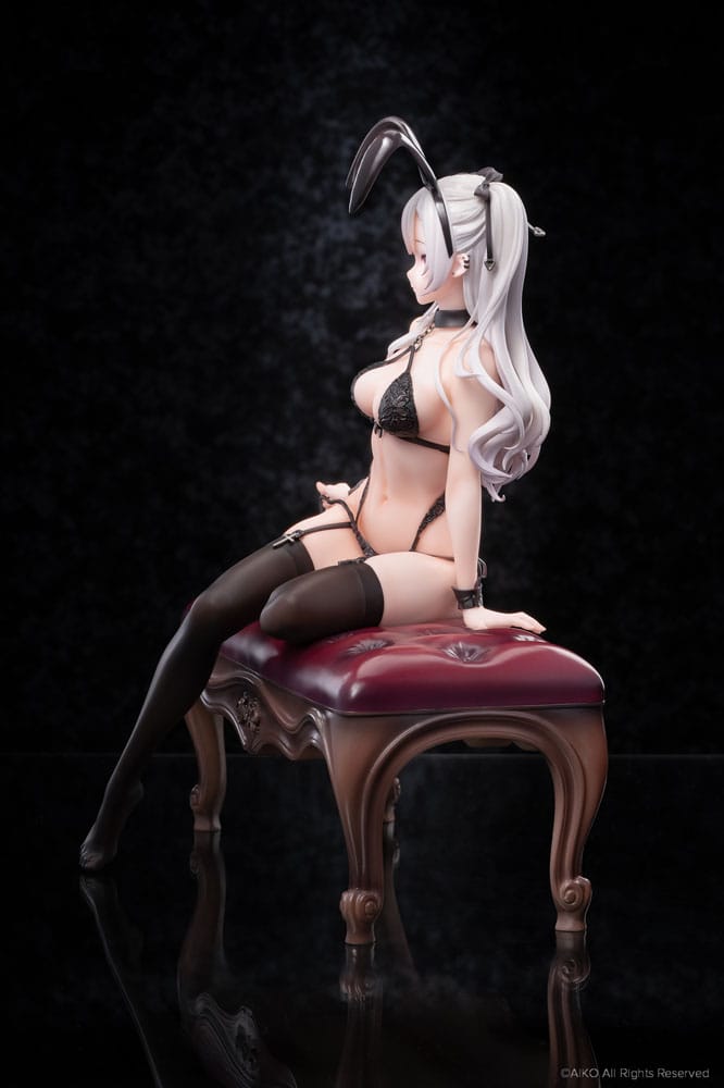 Original Character Statue 1/7 Black Bunny Girl Tana 23cm - Scale Statue - Reverse Studio - Hobby Figures UK