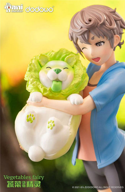 Original Character Statue 1/7 Vegetable Fairies Sai and Cabbage Dog 25cm - Scale Statue - AniMester - Hobby Figures UK