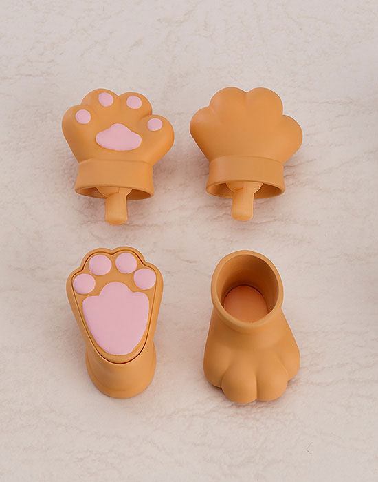 Original Character Parts for Nendoroid Doll Figures Animal Hand Parts Set (Brown) - Mini Figures - Good Smile Company - Hobby Figures UK