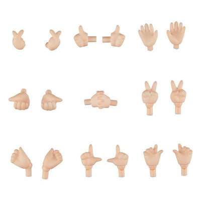 Original Character Parts for Nendoroid Doll Figures Hand Parts Set 02 (Almond Milk) - Mini Figures - Good Smile Company - Hobby Figures UK