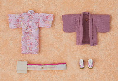 Original Character for Nendoroid Doll Figures Outfit Set: Kimono - Girl (Pink) - Action Figures - Good Smile Company - Hobby Figures UK