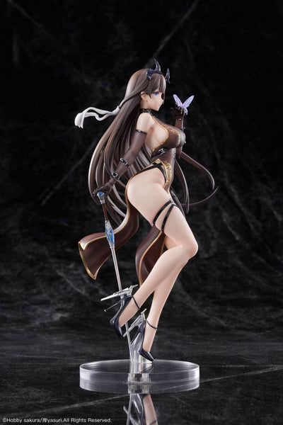 Original IllustrationPVC Statue 1/6 Moen Devil Ver. Illustration by Kishi Yasuri Limited Edition 26cm - Scale Statue - Hobby Sakura - Hobby Figures UK